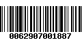 Código de Barras 0062907001887