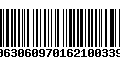 Código de Barras 00630609701621003398