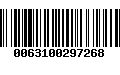 Código de Barras 0063100297268