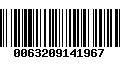 Código de Barras 0063209141967