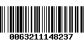 Código de Barras 0063211148237