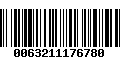 Código de Barras 0063211176780