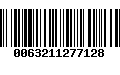 Código de Barras 0063211277128