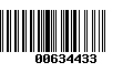 Código de Barras 00634433