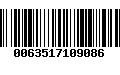 Código de Barras 0063517109086