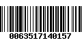 Código de Barras 0063517140157