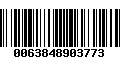 Código de Barras 0063848903773