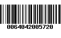 Código de Barras 0064042005720