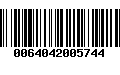 Código de Barras 0064042005744