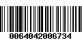 Código de Barras 0064042006734