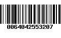 Código de Barras 0064042553207