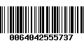 Código de Barras 0064042555737