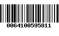 Código de Barras 0064100595811