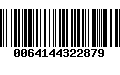 Código de Barras 0064144322879