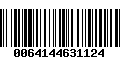 Código de Barras 0064144631124