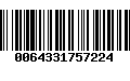 Código de Barras 0064331757224
