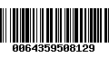 Código de Barras 0064359508129