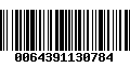 Código de Barras 0064391130784