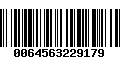 Código de Barras 0064563229179