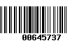 Código de Barras 00645737