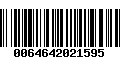 Código de Barras 0064642021595