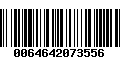 Código de Barras 0064642073556