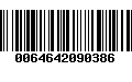 Código de Barras 0064642090386