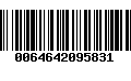 Código de Barras 0064642095831