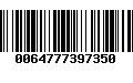 Código de Barras 0064777397350