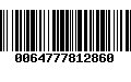 Código de Barras 0064777812860