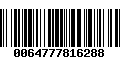 Código de Barras 0064777816288