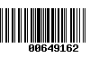 Código de Barras 00649162