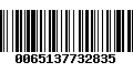 Código de Barras 0065137732835