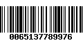 Código de Barras 0065137789976