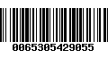 Código de Barras 0065305429055