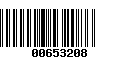 Código de Barras 00653208