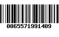 Código de Barras 0065571991409