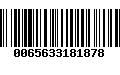 Código de Barras 0065633181878