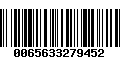 Código de Barras 0065633279452