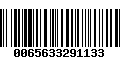 Código de Barras 0065633291133