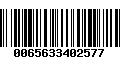 Código de Barras 0065633402577