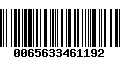 Código de Barras 0065633461192