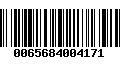 Código de Barras 0065684004171