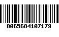 Código de Barras 0065684107179