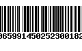 Código de Barras 00659914502523001822