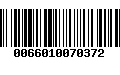 Código de Barras 0066010070372