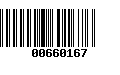 Código de Barras 00660167