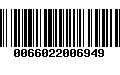 Código de Barras 0066022006949