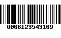 Código de Barras 0066123543169