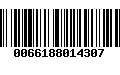 Código de Barras 0066188014307